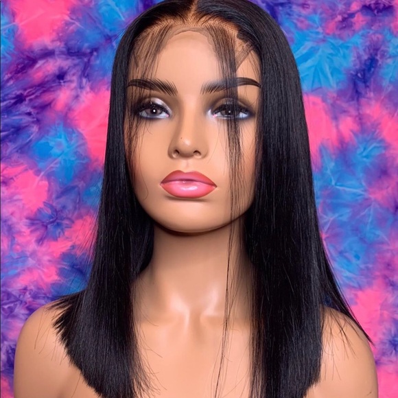 Blunt cut bob